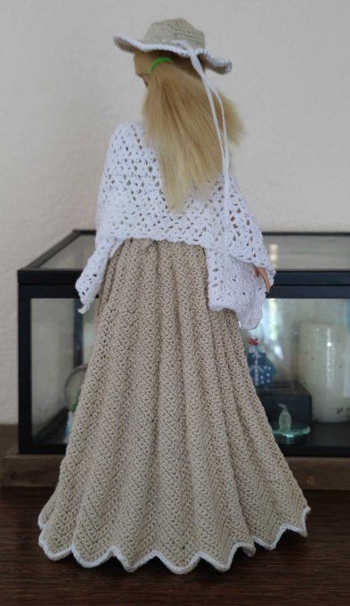 robe de princesse pour poupée barbie