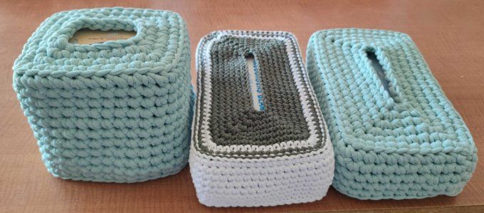 cache boîte de mouchoirs papier