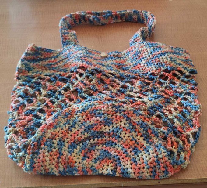 filet à provision en raphia